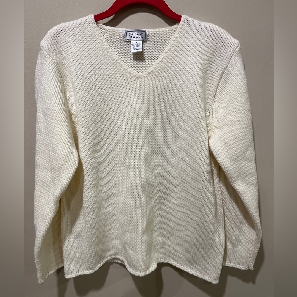 White sweater